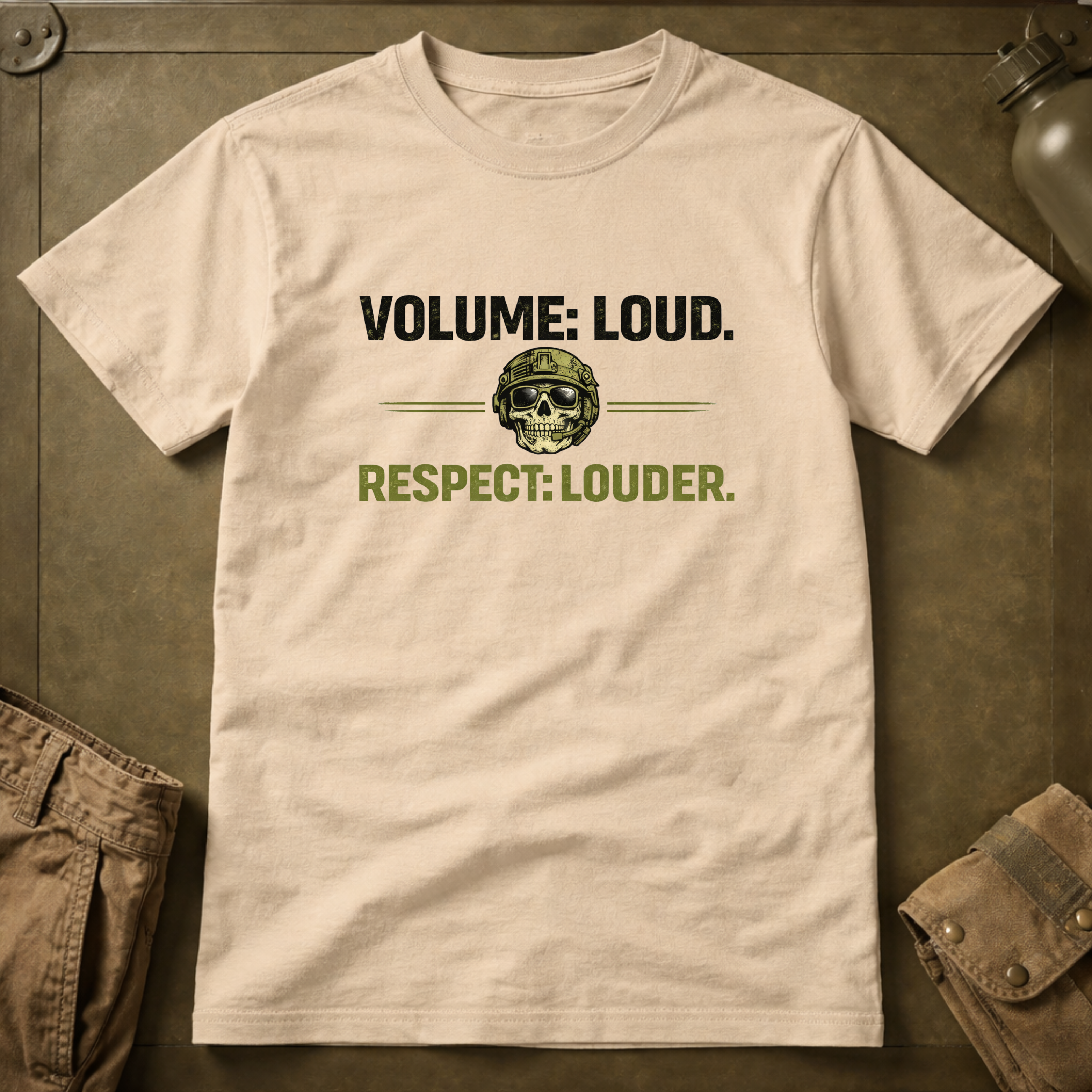 Volume Loud Respect Louder T-Shirt