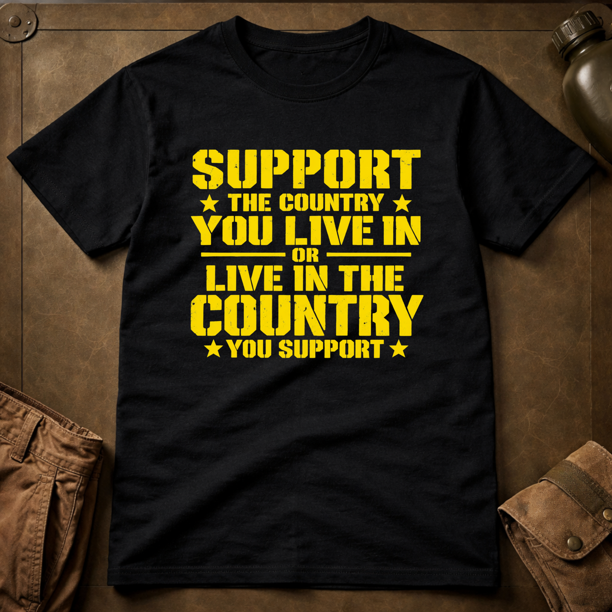Support the Country You Live In or Live in the Country You Support