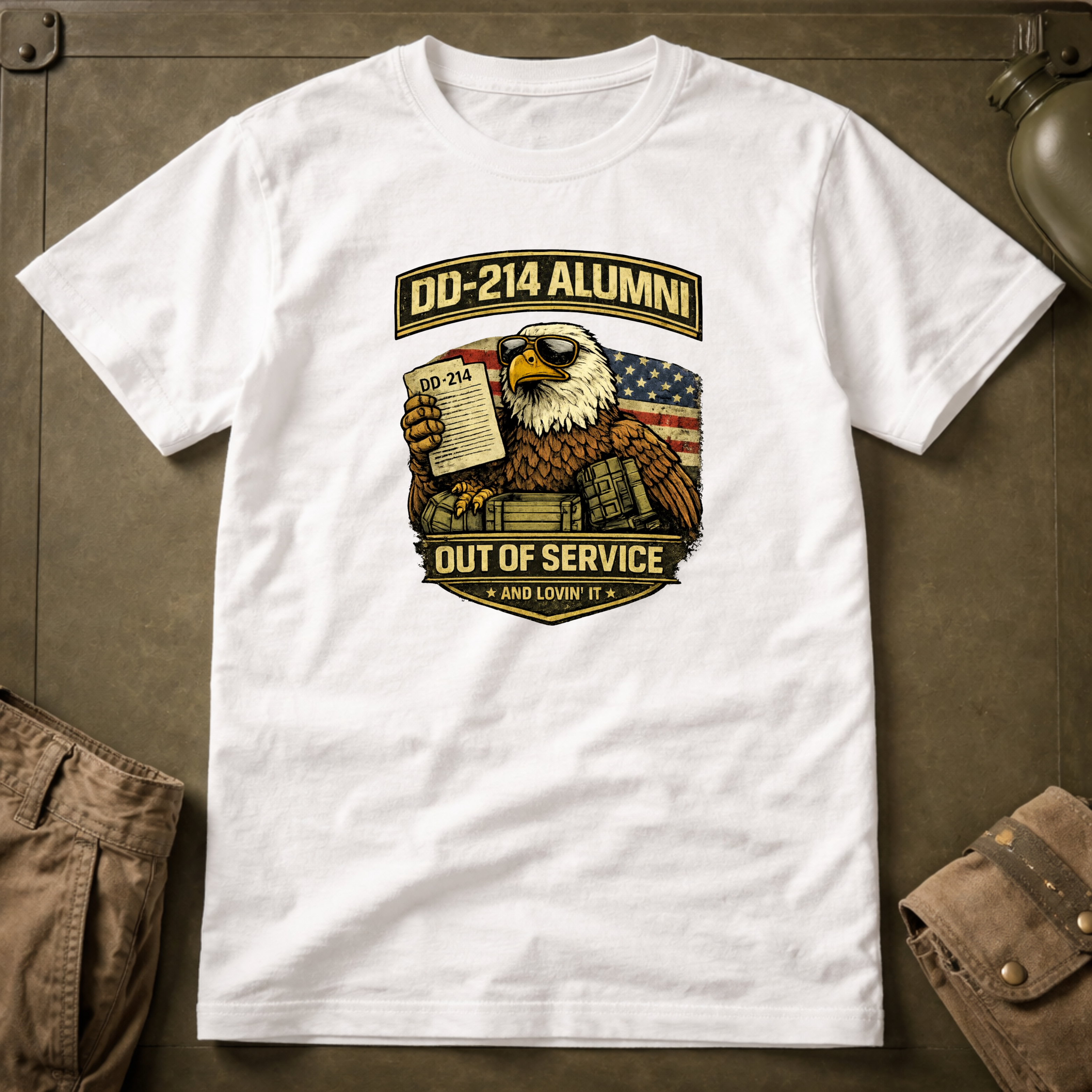 DD-214 Alumni Out of Service T-Shirt
