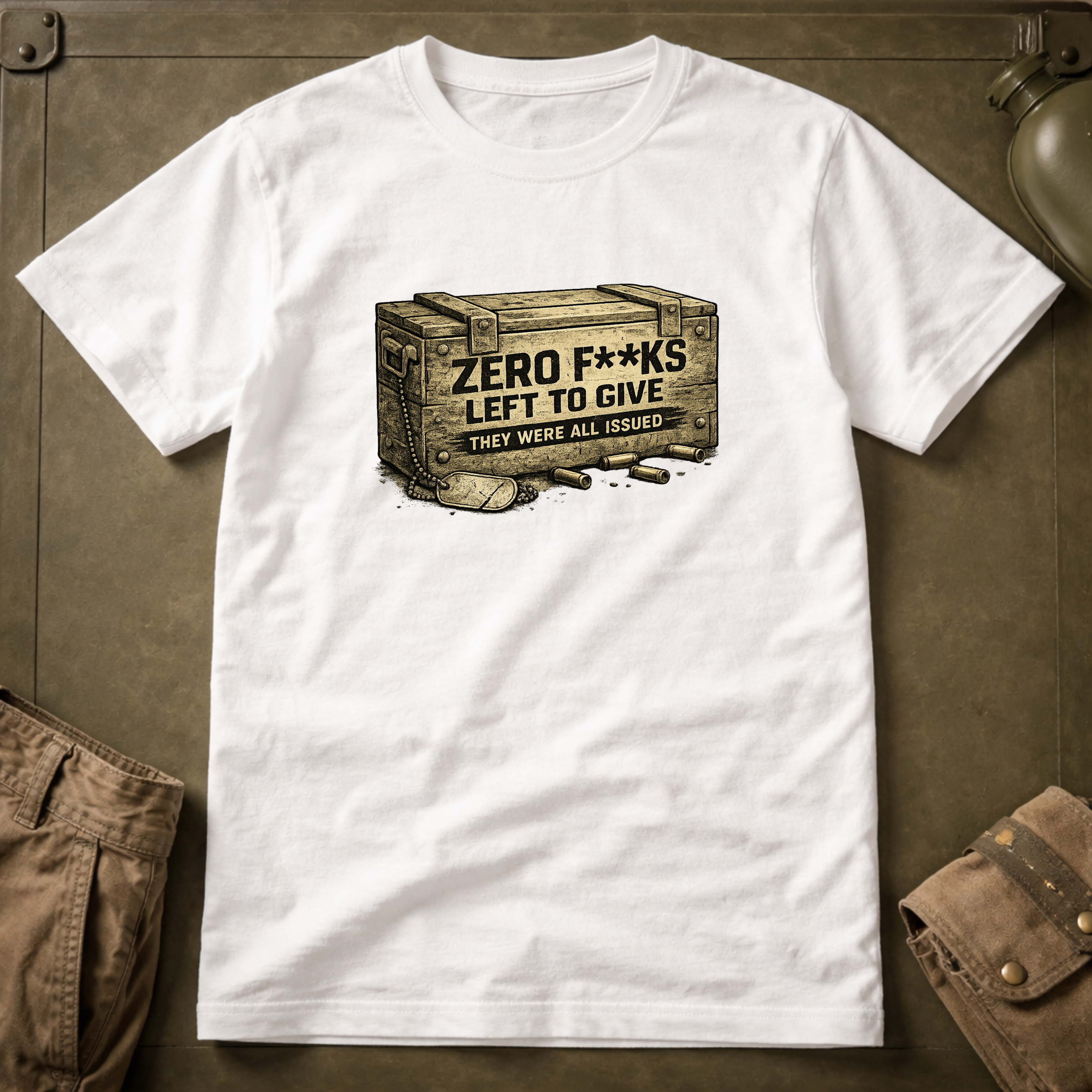 Zero F**ks Left To Give T-Shirt