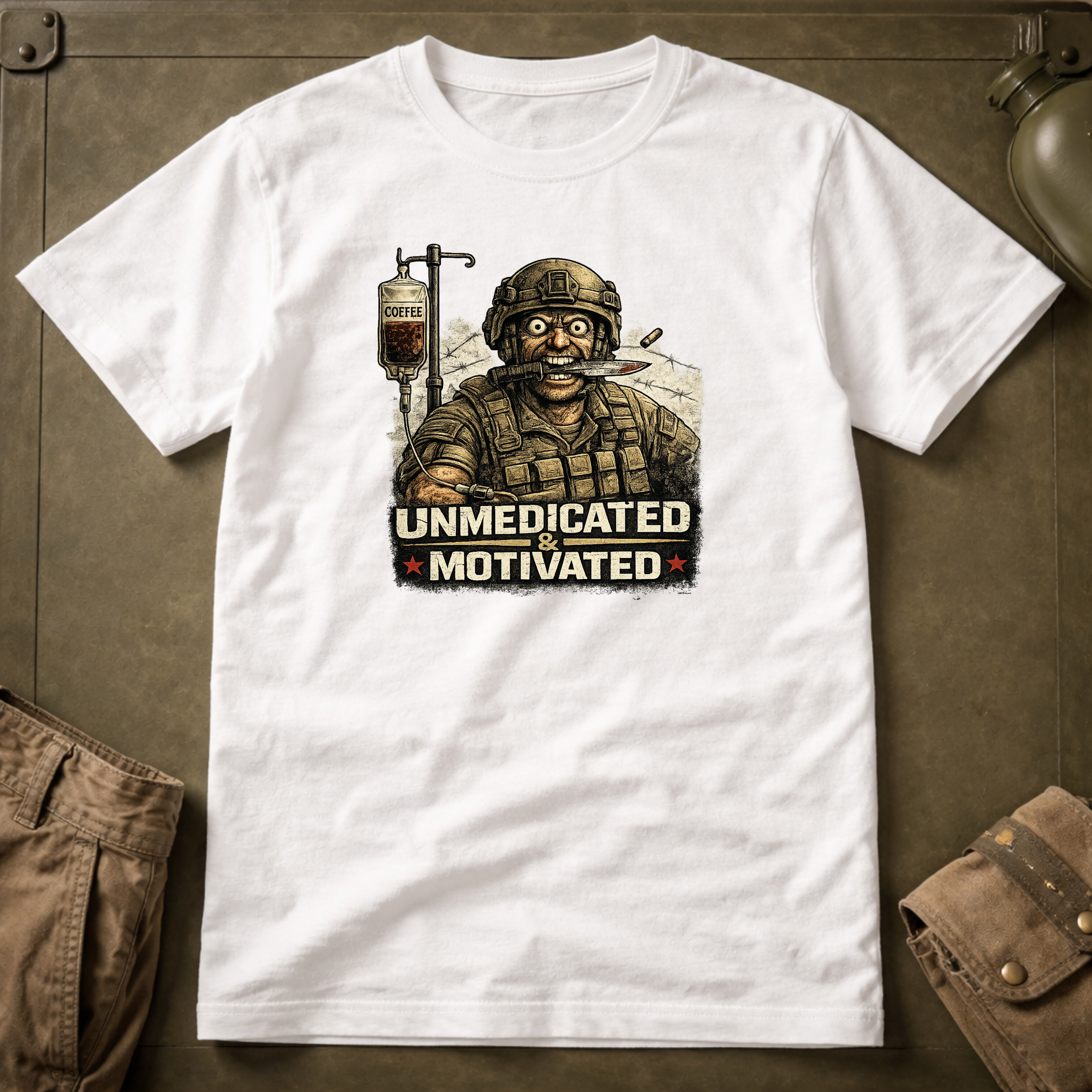 Unmedicated and Motivated T-Shirt