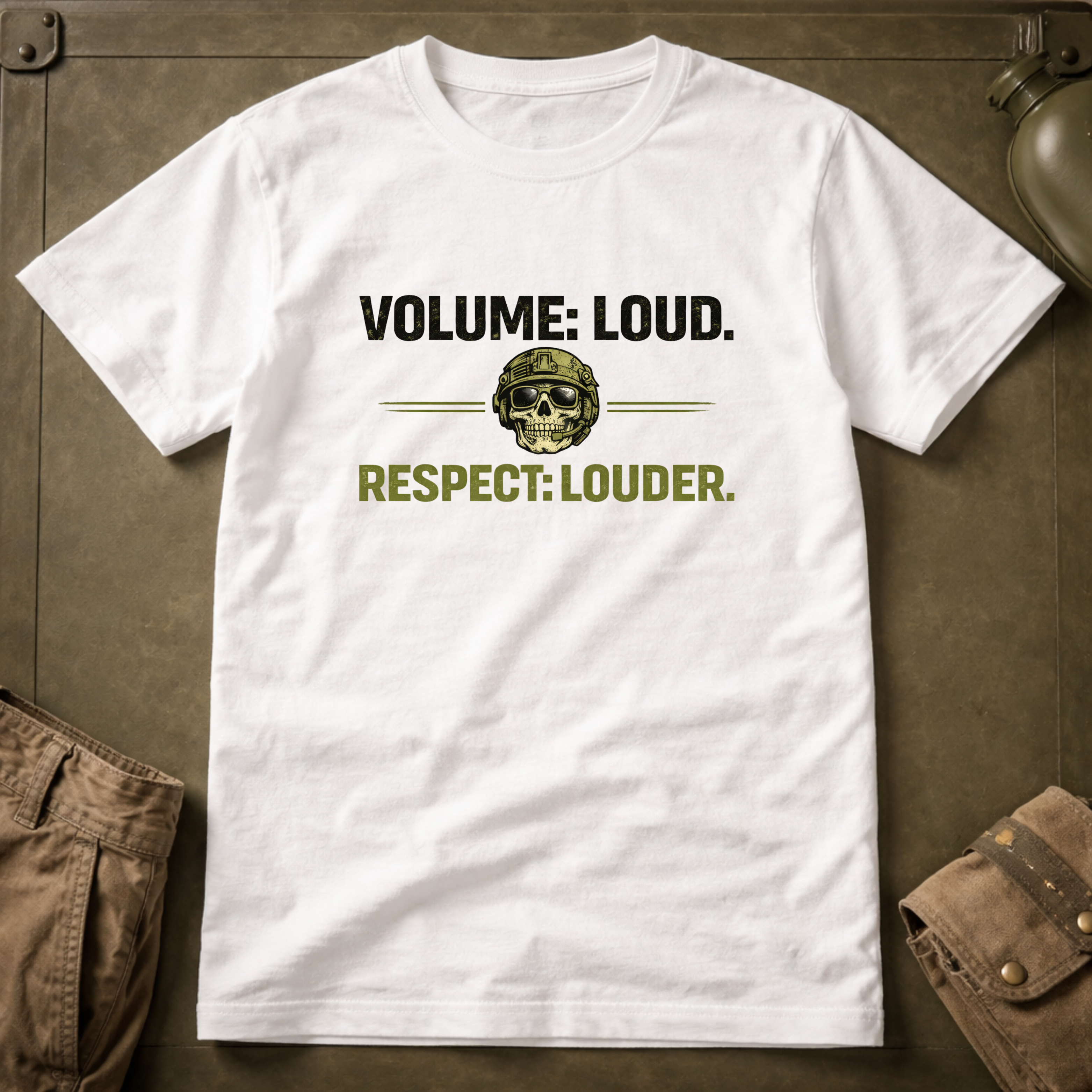 Volume Loud Respect Louder T-Shirt