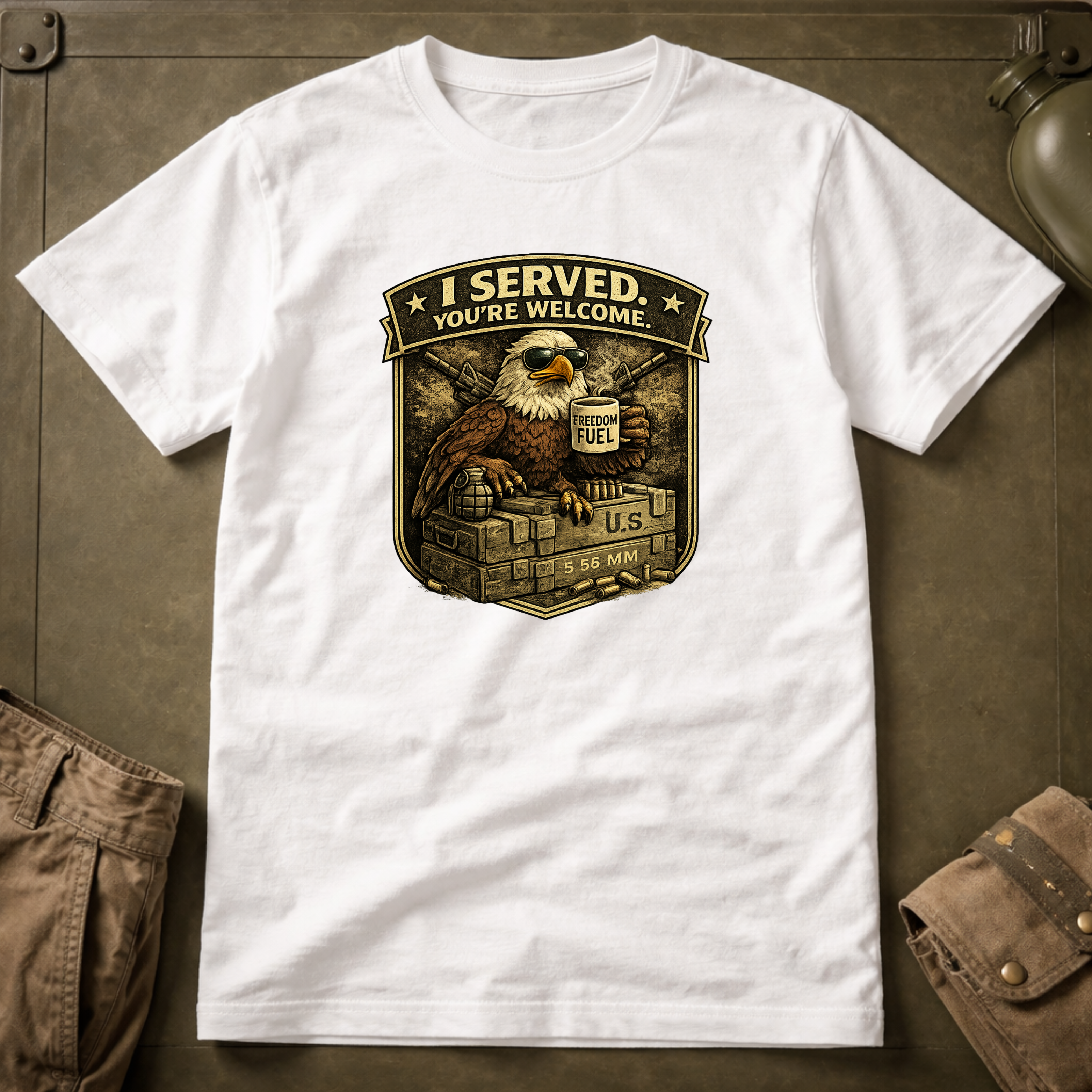 I Served You're Welcome T-Shirt