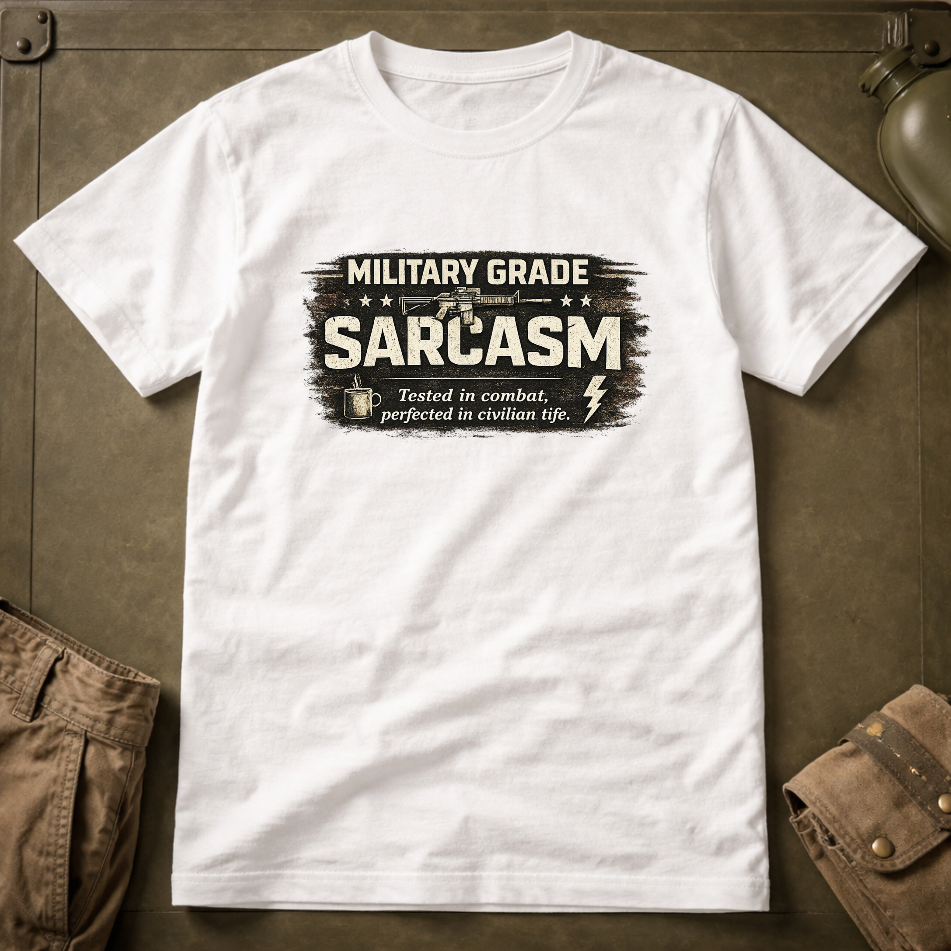 Military Grade Sarcasm T-Shirt