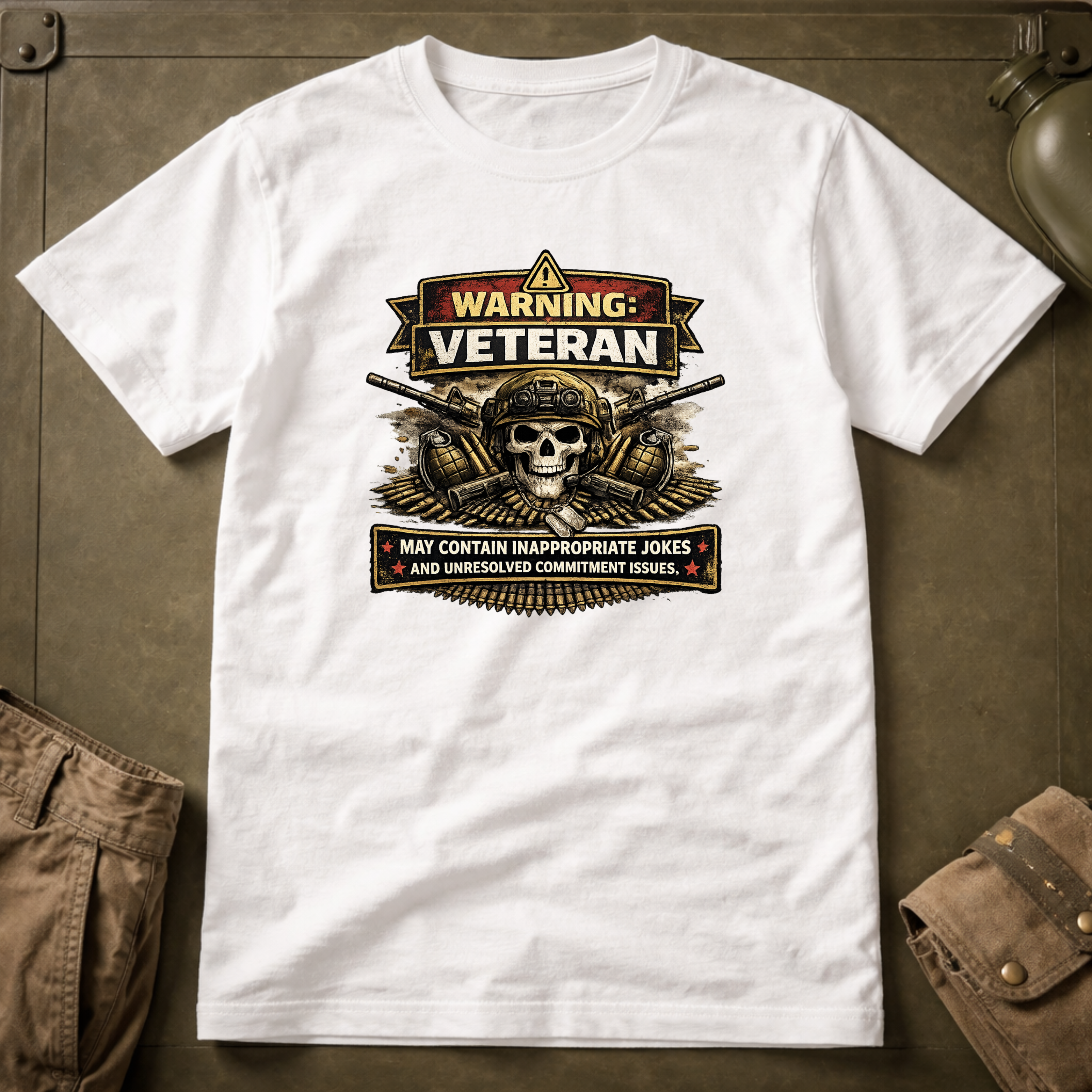 Warning May Contain Inappropriate Jokes T-Shirt