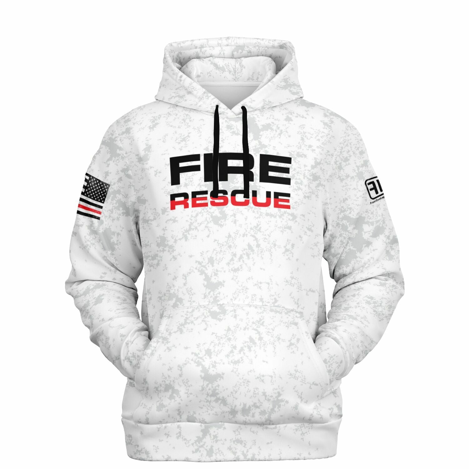 Fire Rescue Firefighter Hoodie