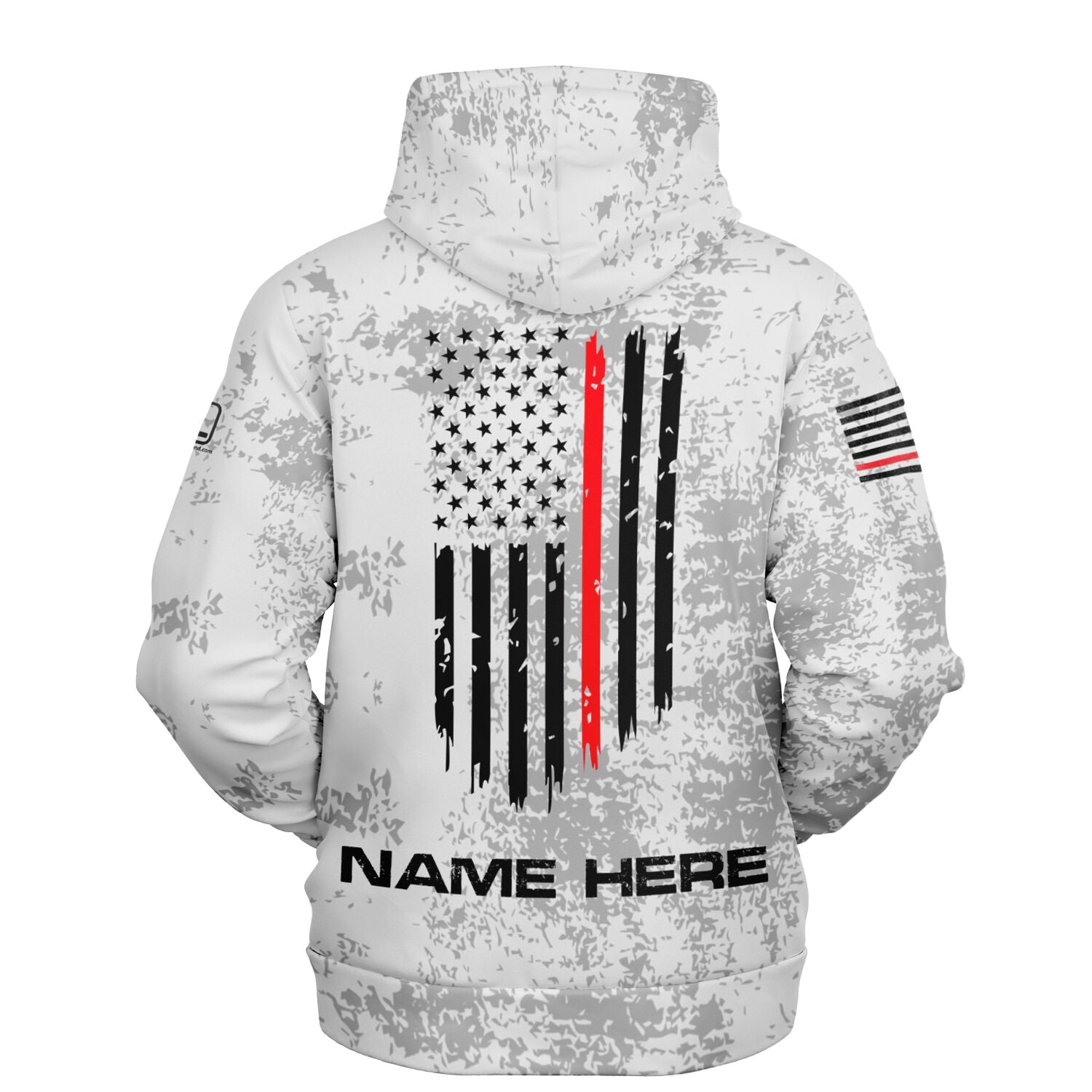 Fire Rescue Personalized Firefighter Hoodie