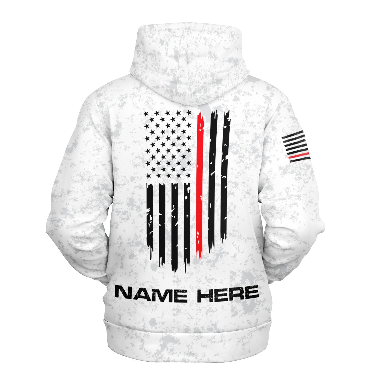Fire Rescue Personalized Firefighter Hoodie