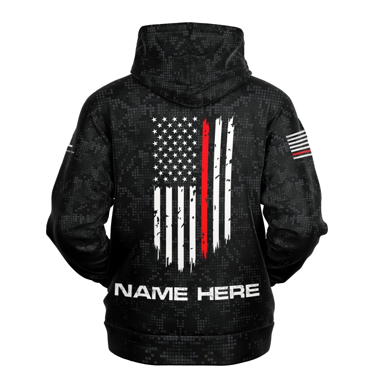 Fire Rescue Personalized Firefighter Hoodie
