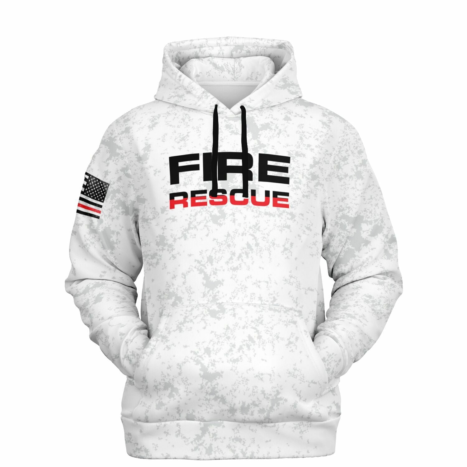 Fire Rescue Personalized Firefighter Hoodie
