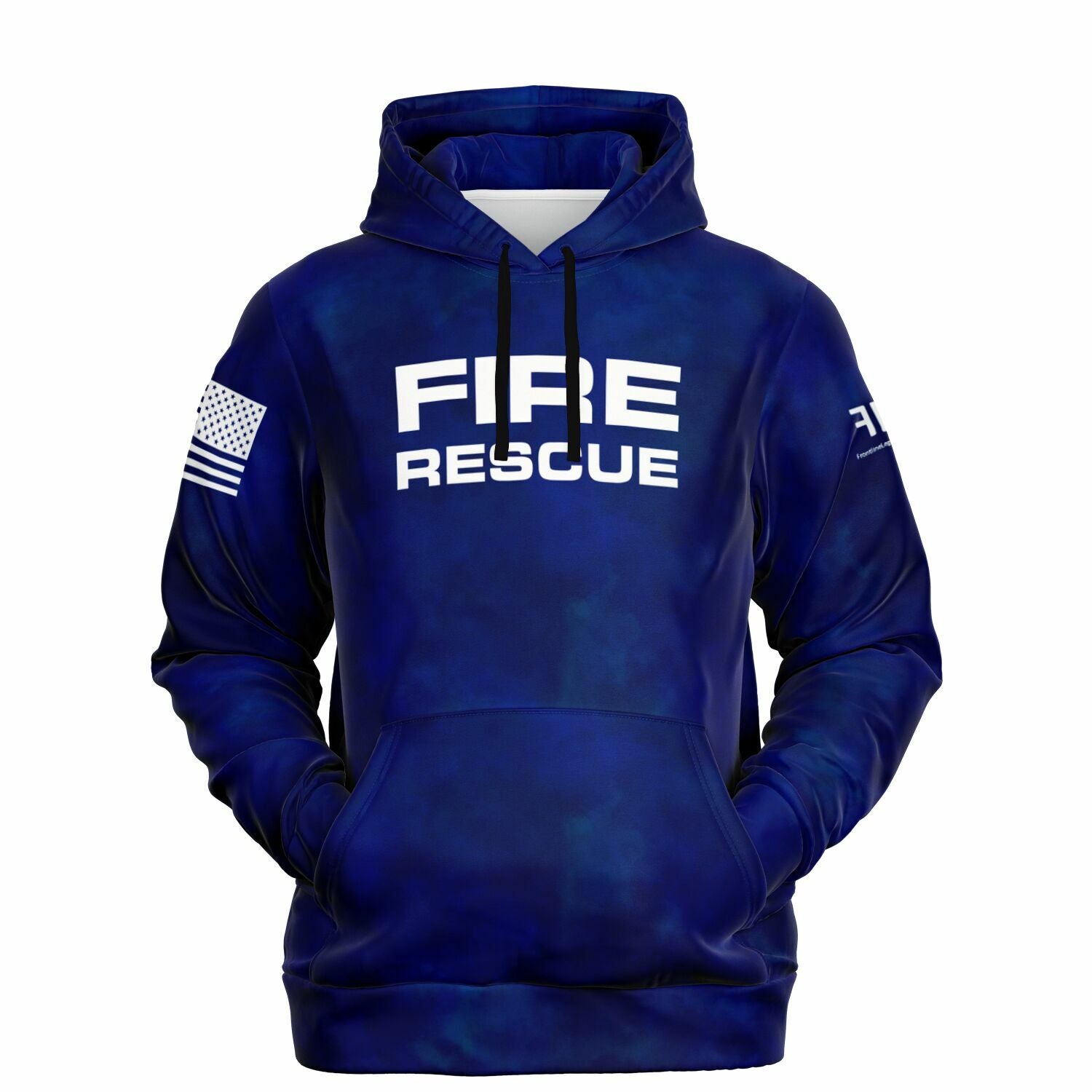 Fire Rescue Personalized Firefighter Hoodie