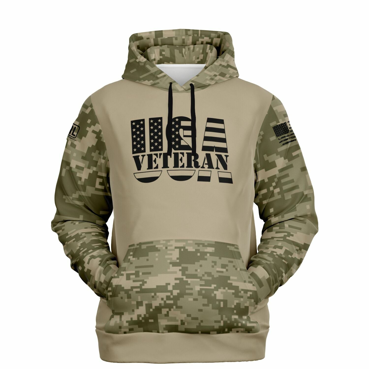 USA Veteran Personalized Veteran Hoodie